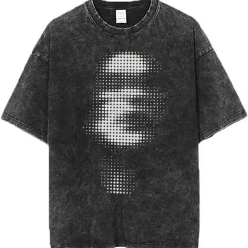 men Vintage Oversized Tee Shirts Hiphop Rapper Print Acid Wash Tops Streetwear Graphic Cotton Short Sleeve Black Shirt