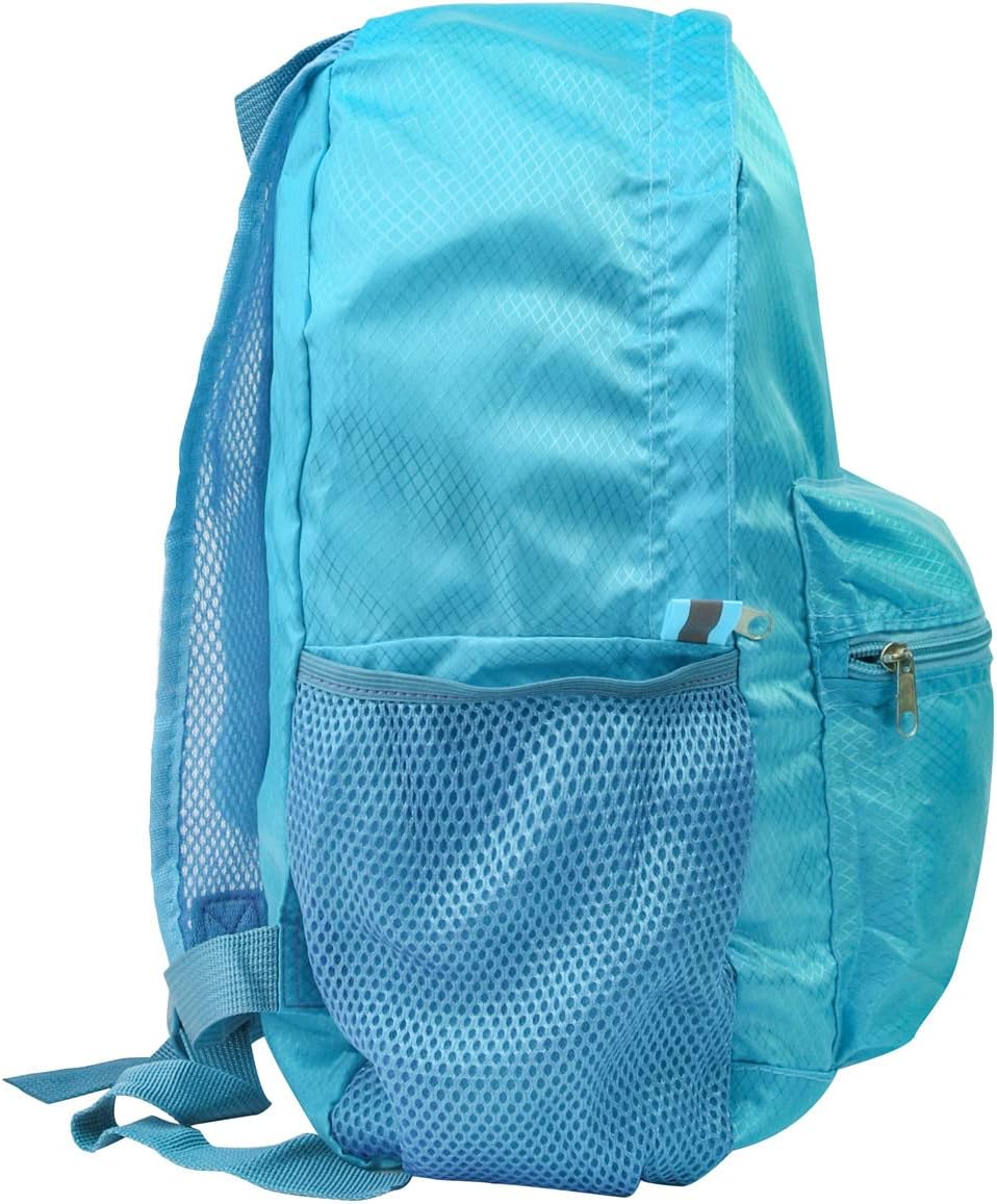 25L Backpack Packable Foldable Ultra Lightweight Water Resistant Durable Camping Travel Hiking Daypack for Men Women (Blue) - Image 2