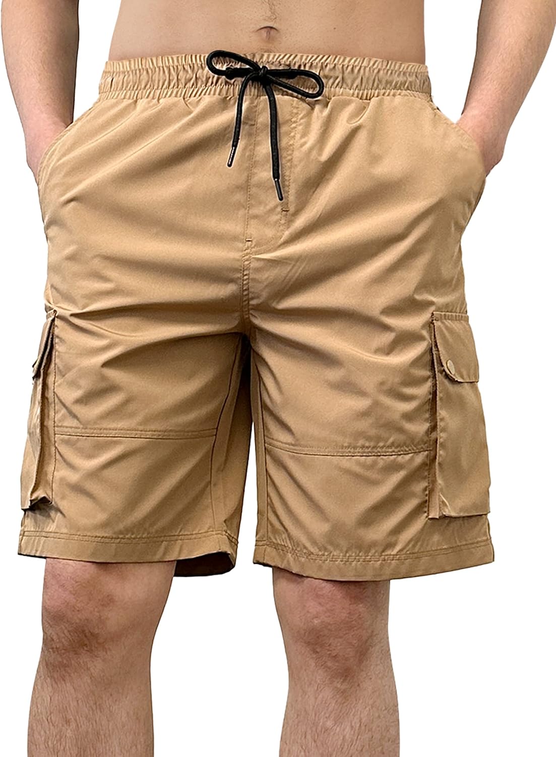 men Quick Dry Water Resistant s, Inseam 9", Slim Fit, Lightweight